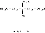 Molecular Structure of 512-25-4 (BARIUM CITRATE)