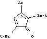 Molecular Structure of 61756-39-6 (3-ACETYL-2,5-DI-TERT-CYCLOPENTA-2,4-DIENONE)