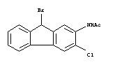 Acetamide,N-(9-bromo-3-chloro-9H-fluoren-2-yl)- cas  6966-94-5