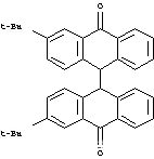 Molecular Structure of 71130-11-5 (3,3'-Bis(1,1-dimethylethyl)[9,9'-bianthracene]-10,10'(9H,9'H)-dione)