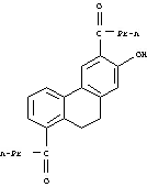 Molecular Structure of 7466-52-6 (1-Butanone,1,1'-(9,10-dihydro-7-hydroxy-1,6-phenanthrenediyl)bis- (9CI))