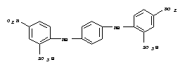 Benzenesulfonic acid,2,2'-(1,4-phenylenediimino)bis[5-nitro- (9CI)