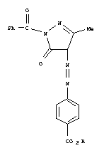 90836-38-7,4-[(E)-(1-benzoyl-3-methyl-5-oxo-4,5-dihydro-1H-pyrazol-4-yl)diazenyl]benzoic acid,Benzoicacid, 4-[(1-benzoyl-4,5-dihydro-3-methyl-5-oxo-1H-pyrazol-4-yl)azo]- (9CI); NSC356364