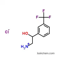 Molecular Structure of 849928-42-3 (Benzenemethanol, α-(aminomethyl)-2-(trifluoromethyl)-, hydrochloride (1:1))
