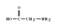 Molecular Structure of 56-40-6 (Glycine)