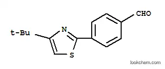 Molecular Structure of 175202-78-5 (4-[4-(TERT-BUTYL)-1,3-THIAZOL-2-YL]BENZALDEHYDE)