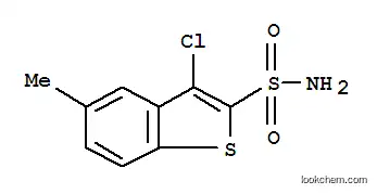 Molecular Structure of 175203-94-8 (5-CHLORO-3-METHYLBENZO[B]THIOPHENE-2-SULFONAMIDE)