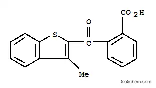 Molecular Structure of 175203-98-2 (2-[(3-METHYLBENZO[B]THIOPHEN-2-YL)CARBONYL]BENZOIC ACID)