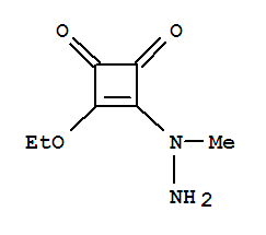 3-ETHOXY-4-(1-METHYLHYDRAZINYL)CYCLOBUT-3-ENE-1,2-DIONE