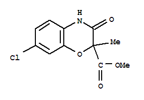 2H-1,4-Benzoxazine-2-carboxylicacid, 7-chloro-3,4-dihydro-2-methyl-3-oxo-, methyl ester