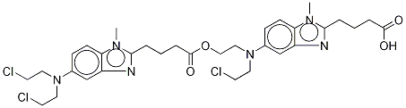 4-[-((-((4-(5-(Bis(2-hydroxyethyl)aMino)-1-Methyl-1H-benzo[d]iMidazol-2-yl)butanoyl)oxy)ethyl)(2-hydroxyethyl)aMino)-1-Methyl-1H-benzo[d]iMidazol-2-yl)butanic Acid