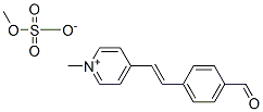 N-methyl-4-(p-formylstyryl)pyridinium methosulfate(124861-47-8)