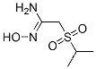 Molecular Structure of 175201-92-0 ((Isopropylsulphonyl)acetamide oxime)