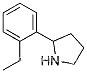 Molecular Structure of 343771-26-6 (2-(2-Ethylphenyl)pyrrolidine)