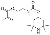 Molecular Structure of 722458-16-4 (2-[[[(2,2,6,6-Tetramethyl-4-piperidinyl)oxy]carbonyl]amino]ethyl 2-methyl-2-propenoate)