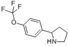 Molecular Structure of 886502-92-7 (2-(4-TRIFLUOROMETHOXY-PHENYL)-PYRROLIDINE)