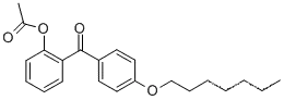 Molecular Structure of 890098-62-1 (2-ACETOXY-4'-HEPTYLOXYBENZOPHENONE)
