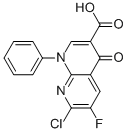 7-CHLORO-6-FLUORO-4-OXO-1-PHENYL-1,4-DIHYDRO-[1,8]NAPHTHYRIDINE-3-CARBOXYLIC ACID