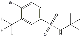 4-Bromo-N-tert-butyl-3-(trifluoromethyl)benzenesulfonamide