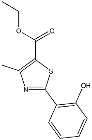2-(2-Hydroxyphenyl)-4-methyl-5-thiazolecarboxylic acid ethyl ester