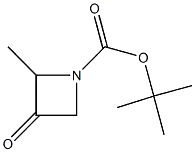 Molecular Structure of 1408076-36-7 (1-Boc-2-Methyl-3-azetidone)