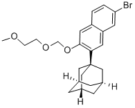 Tricyclo[3.3.1.13,7]Decane, 1-[7-BroMo-3-[(2-Methoxyethoxy)Methoxy]-2-Naphthalenyl]-