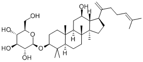Molecular Structure of 364779-14-6 (Ginsenoside Rk2)