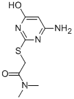 2-[(6-amino-4-oxo-1,4-dihydropyrimidin-2-yl)sulfanyl]-N,N-dimethylacetamide