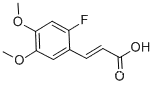 Molecular Structure of 682805-19-2 (3,4-DIMETHOXY-6-FLUOROCINNAMIC ACID)