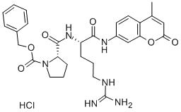 70375-23-4,Z-PRO-ARG-AMC HCL,Z-PRO-ARG-AMC HCL;Z-Pro-Arg  7-amido-4-methylcoumarin  hydrochloride;Z-Pro-Arg-AMC;Z-PR-AMC