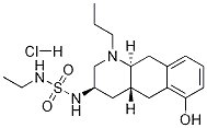 Molecular Structure of 1049775-69-0 (N-Ethyl-N'-[(3R,4aR,10aS)-1,2,3,4,4a,5,10,10a-Octahydro-6-hydroxy-1-propylbenzo[g]quinolin-3-yl]sulfaMide Hydrochloride)