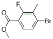 1206680-27-4,Methyl 4-broMo-2-fluoro-3-Methylbenzoate,Methyl 4-broMo-2-fluoro-3-Methylbenzoate;Benzoic acid, 4-broMo-2-fluoro-3-Methyl-, Methyl ester