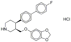 (3R,4S)-rel-3-[(1,3-Benzodioxol-5-yloxy)Methyl]-4-(4'-fluoro[1,1'-biphenyl]-4-yl)-piperidine Hydrochloride