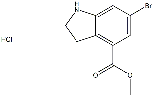 1240523-96-9,Methyl 6-bromoindoline-4-carboxylate hydrochloride,Methyl 6-bromoindoline-4-carboxylate hydrochloride