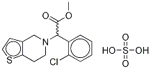 1246814-55-0,rac Clopidogrel-13C,d3 Hydrogen Sulfate,rac Clopidogrel-13C,d3 Hydrogen Sulfate;α-(2-Chlorophenyl)-6,7-dihydro-