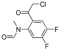 124959-06-4,Formamide,  N-[2-(chloroacetyl)-4,5-difluorophenyl]-N-methyl-  (9CI),Formamide,  N-[2-(chloroacetyl)-4,5-difluorophenyl]-N-methyl-  (9CI)