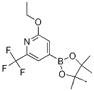 2-Ethoxy-4-(4,4,5,5-tetramethyl-1,3,2-dioxaborolan-2-yl)-6-(trifluoromethyl)pyridine