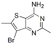 1313712-44-5,7-BroMo-2,6-diMethyl-thieno[3,2-d]pyriMidin-4-ylaMine,7-BroMo-2,6-diMethyl-thieno[3,2-d]pyriMidin-4-ylaMine;7-BroMo-2,6-diMethylthieno[3,2-d]pyriMidin-4-aMine