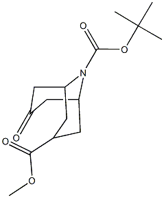 1523571-20-1,9-tert-Butyl 3-methyl 7-oxo-9-azabicyclo[3.3.1]nonane-3,9-dicarboxylate,9-tert-Butyl 3-methyl 7-oxo-9-azabicyclo[3.3.1]nonane-3,9-dicarboxylate