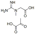 208535-04-0,Glycine, N-(aminoiminomethyl)-N-methyl-, mono(2-oxopropanoate),Glycine, N-(aminoiminomethyl)-N-methyl-, mono(2-oxopropanoate)