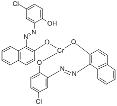 31714-55-3,hydrogen bis[1-[(5-chloro-2-hydroxyphenyl)azo]-2-naphtholato(2-)]chromate(1-),hydrogen bis[1-[(5-chloro-2-hydroxyphenyl)azo]-2-naphtholato(2-)]chromate(1-);bis[1-[(5-chloro-2-hydroxyphenyl)azo]-2-naphthalenolato]-chromate(1-hydrogen;Chromate, bis[[1-(2-hydroxy-5-chlorophenyl)azo]-2-naphthalenolato]-, hydrogen;Chromate, bis[1-[(5-chloro-2-hydroxyphenyl)azo]-2-naphthalenolato ]-, hydrogen;chromate,bis(1-((5-chloro-2-hydroxyphenyl)azo)-2-naphthalenolato)-,hydrogen;1-((5-CHLORO-2-HYDROXYPHENYL)AZO)-2-NAPHTHALENOL, CHROMIUM COMPLEX;Chromate(1-), bis[1-[(5-chloro-2-hydroxyphenyl) azo]-2-naphthalenolato(2-)]-, hydrogen;1-[(5-chloro-2-hydroxyphenyl)azo]-2-naphthalenol chromium