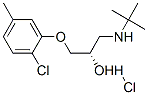 39669-04-0,l-KL 255,2-Propanol, 1-(2-chloro-5-methylphenoxy)-3-[(1,1-dimethylethyl)amino]-, hydrochloride, (S)-;l-KL 255