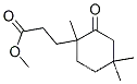 1,4,4-Trimethyl-2-oxocyclohexanepropionic acid methyl ester