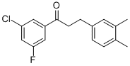 3'-CHLORO-3-(3,4-DIMETHYLPHENYL)-5'-FLUOROPROPIOPHENONE