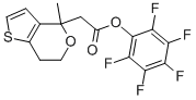 916766-89-7,Pentafluorophenyl (4-methyl-6,7-dihydro-4H-thieno[3,2-c]pyran-4-yl)acetate,Pentafluorophenyl (4-methyl-6,7-dihydro-4H-thieno[3,2-c]pyran-4-yl)acetate;Pentafluorophenyl(6,7-dihydro-4-methyl-4H-thieno[3,2-c]pyran-4-yl)acetate;Pentafluorophenyl (6,7-dihydro-4-methyl-4H-thieno[3,2-c]pyran-4-yl)acetate 97%;Pentafluorophenyl(6,7-dihydro-4-methyl-4H-thieno[3,2-c]pyran-4-yl)acetate97%