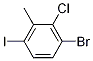 1000573-57-8,3-Bromo-2-chloro-6-iodotoluene,3-Bromo-2-chloro-6-iodotoluene;1-Bromo-2-chloro-4-iodo-3-methylbenzene