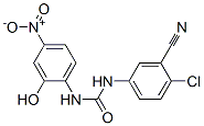 103576-38-1,N-(4-Chloro-3-cyanophenyl)-N'-(2-hydroxy-4-nitrophenyl)urea,2-Chloro-5-[3-(2-hydroxy-4-nitrophenyl)ureido]benzonitrile;N-(4-Chloro-3-cyanophenyl)-N'-(2-hydroxy-4-nitrophenyl)urea