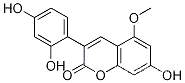 7,2',4'-Trihydroxy-5-Methoxy-3-phenylcouMarin