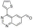 1121529-14-3,6-Quinazolinecarboxaldehyde, 4-(2-thienyl)-,6-Quinazolinecarboxaldehyde, 4-(2-thienyl)-;4-(Thiophen-2-yl)quinazoline-6-carbaldehyde