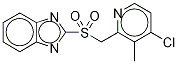 1159977-27-1,4-Desmethoxypropoxyl-4-chloro Rabeprazole Sulfone,4-Desmethoxypropoxyl-4-chloro Rabeprazole Sulfone;2-[[(4-Chloro-3-Methyl-2-pyridinyl)Methyl]sulfonyl-1H-benziMidazole;Rabeprazole IMpurity C;Rabeprazole 4-Chloro Analog Sulfone